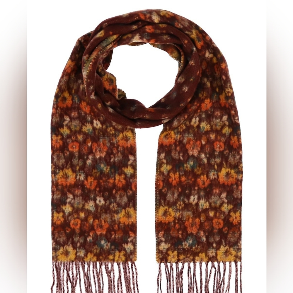 NWT Etereo Ditsy Floral Print Scarf